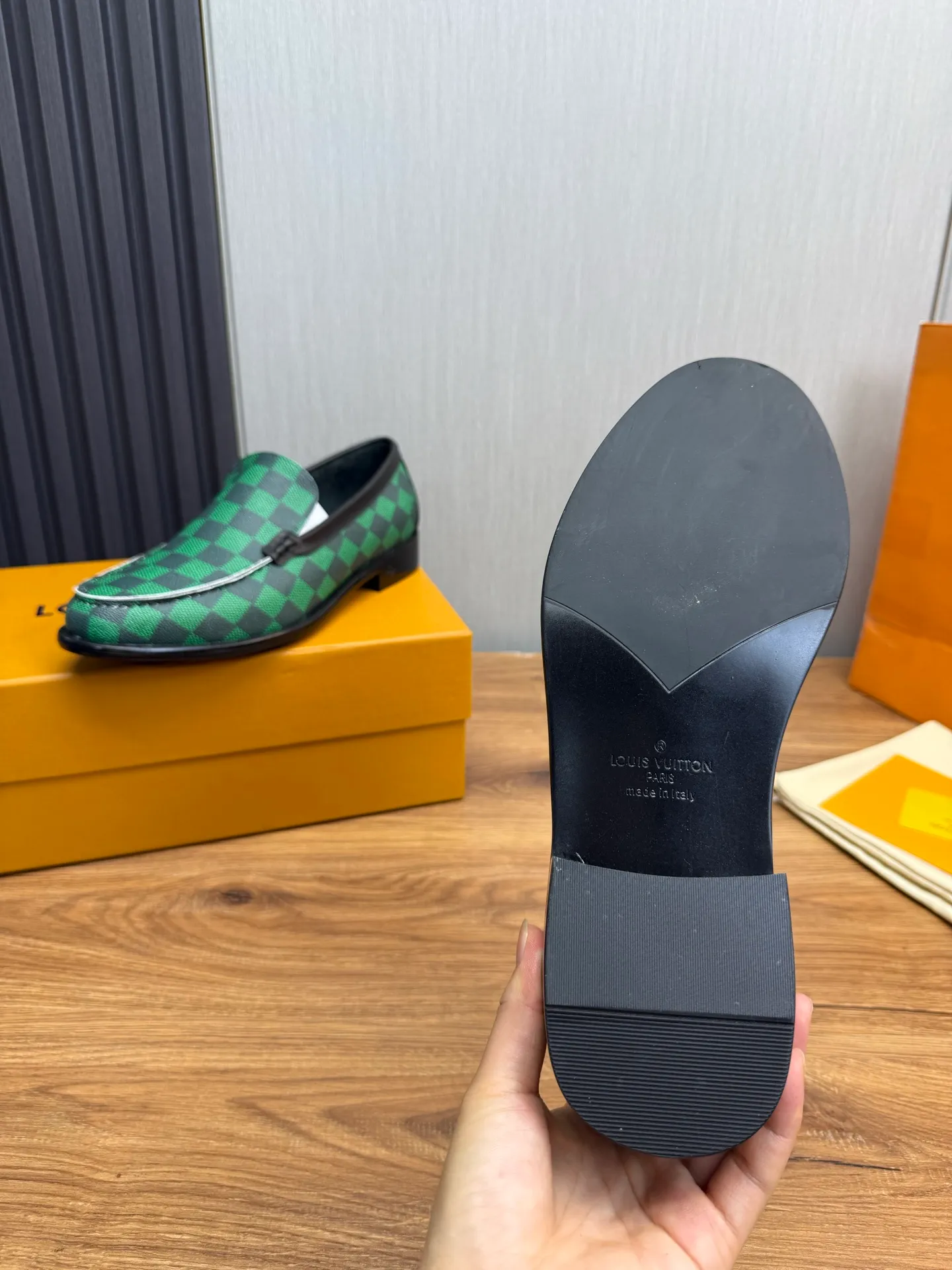 Factory 660💰 LV. Men's business casual leather shoes, all made of imported original brand leather, just to create a more comfortable wearing experience, original non-slip and wear-resistant outsole ✔️16-45 (38.45 non-returnable)